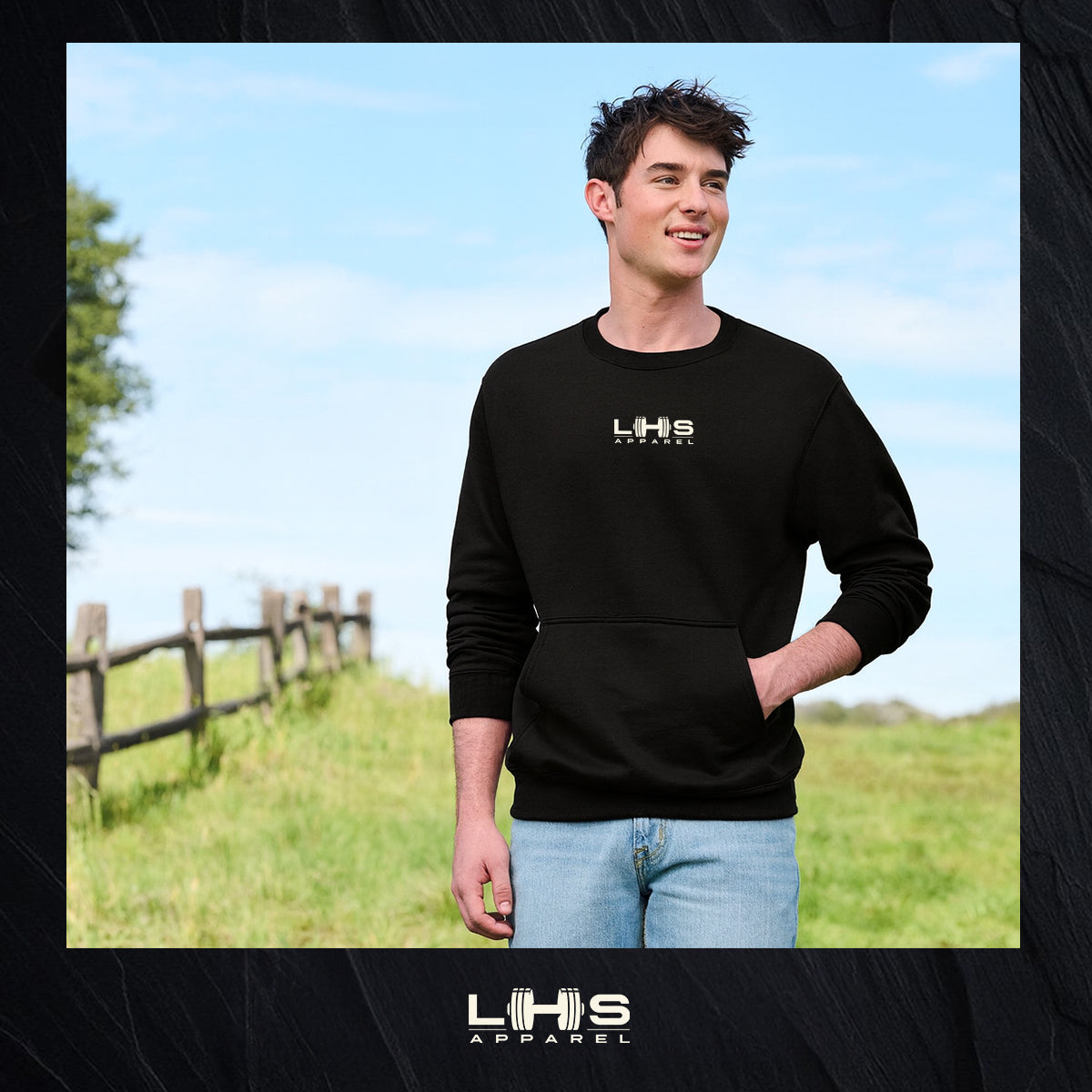 LHS Logo with Spined Tagline on Back