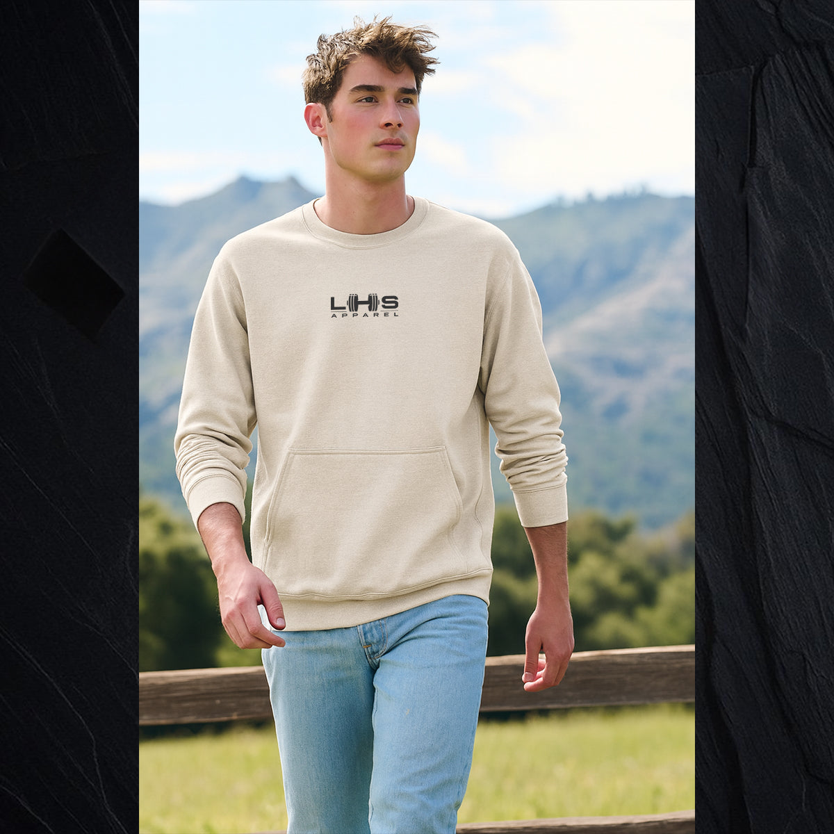 LHS Logo with Spined Tagline on Back